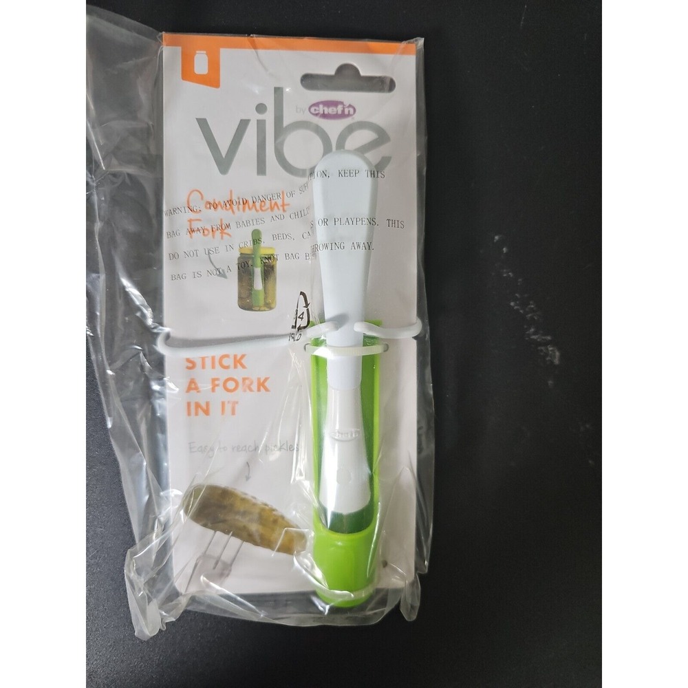 Chef'n Vibe FridgeFork Condiment Fork Pickle Fork
